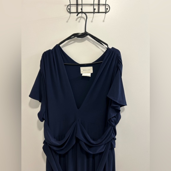 BHLDN Mendoza Navy Maxi Dress - Picture 5 of 12
